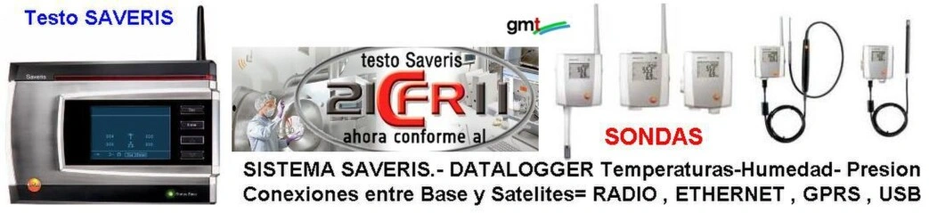 dataloger testo SAVERIS V1 inalambrico PROMO Gimateg