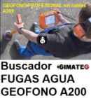 ir a Geofono busca fugas agua PRO Sewerin A200 gimateg