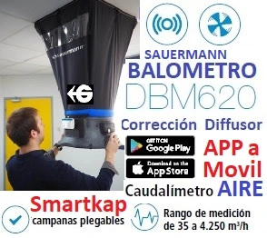 balometro sauermann dbm620 venta y alquiler gimateg