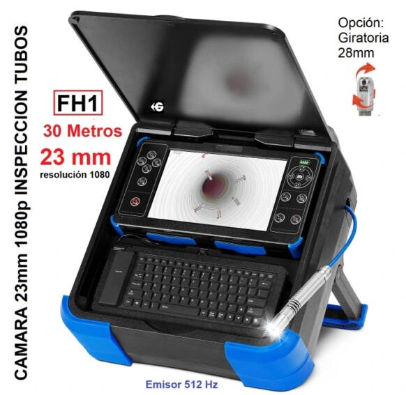 camara 23mm 1080p x30metros FH1 inspeccion tubos GimateG