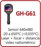 ir a termografia gimateg distribuidor Hikmicro G61