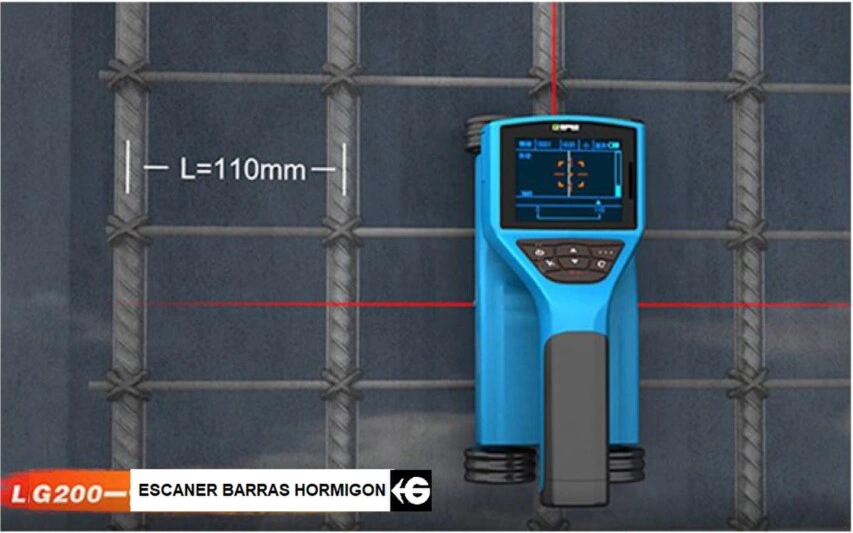 pachometro scaner barras hormigon GPR venta alquiler gimateG