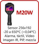 ir a termografia gimateg distribuidor Hikmicro M20W