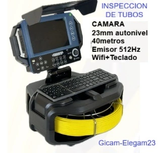camara inspeccion tuberias induccion cable vCamMX GimateG