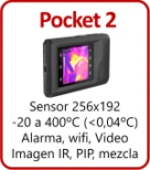 ir a termografia gimateg distribuidor Hikmicro pocket2