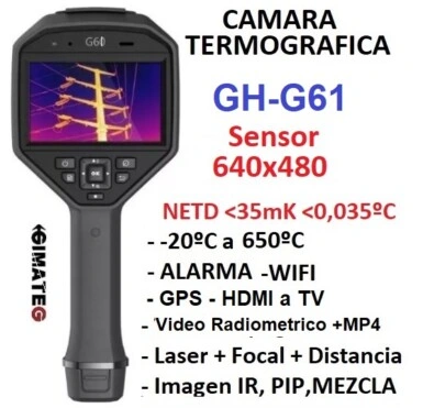camaras termograficas pro HIKmicro G61 gimateg