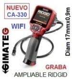 videoscopio con wifi CA330 GimateG distribuidor ridgid