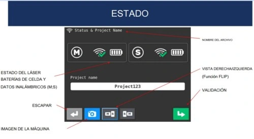 Telefono+termografica vibrometro triaxial foto maquina y color ISO 10816 VSHOOTER3IR GimateG