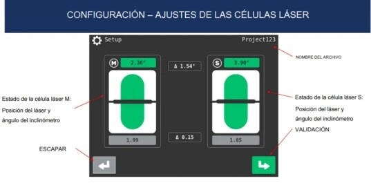 Telefono+termografica vibrometro triaxial foto maquina y color ISO 10816 VSHOOTER3IR GimateG