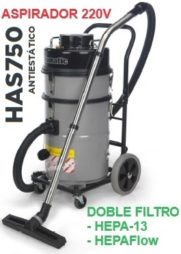 aspirador industrial antiestatico Clase H GIMATEG
