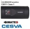 Ir a calibrador acustico Clase-1 Cesva CB011 prevencion riesgos alquiler gimateg