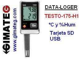 Dataloger aire ambiente testo 175  gimateg
