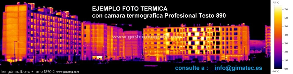 foto termica edificios termografica con testo 890 gimateg 