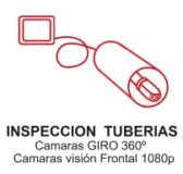 Ir a camaras inspeccion tubos GiCam vision giratoria o frontal