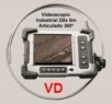 videoscopio articulado 4 ejes diametro 8mm largo 6 metros Gimateg