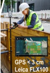 ir gps centimetrico Leica FLX100 venta alquiler gimateg