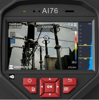 camara acustica 132 micros busca afugas aire hikmicro AI76 gimateg