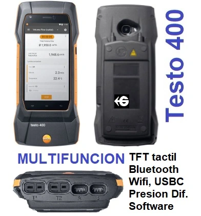 temometrico multifuncion testo 400 estres termico y Disconfort gimateg 