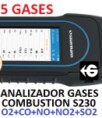 analizador 5 gases combustion SiCa230 venta alquiler gimateg