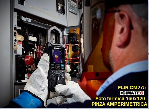 Flir CM275 pinza amperimetrica con foto termografica GimateG