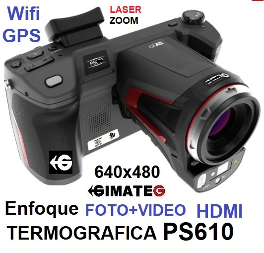 termografica pro guide PS610 GPS y Video en venta alquiler gimateg