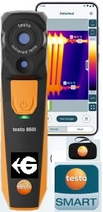 termografia wifi Bluetooth 872s 871s y Wifi 868s testo gimateg