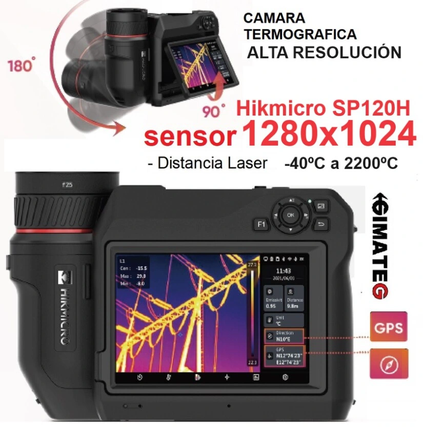 Promo temporal testo 890 camara termica profesional gimateg
