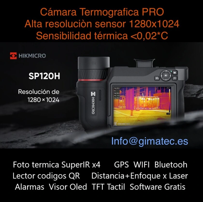 camaras termograficas profesionales testo 890 gimateg
