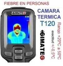 camara termica alarma fiebre guide T120 gimateg