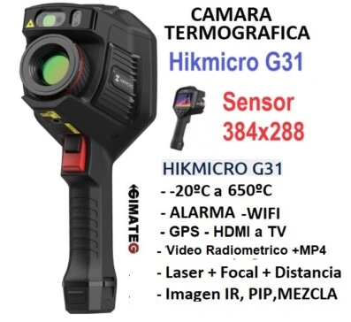 camaras termograficas pro HIKmicro G31 gimateg