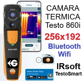 camaras termicas testo 868 wifi y 865 distribuidor gimateg