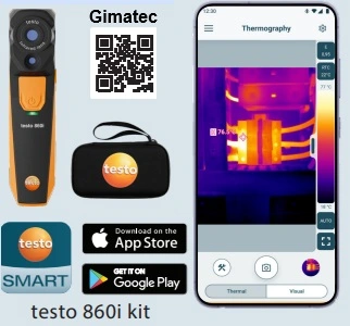 camaras termicas testo 868 wifi y 865 distribuidor gimateg