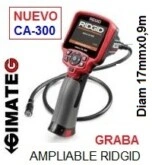 videoscopio industrial con Wifi CA330 GimateG distribuidor Ridgid